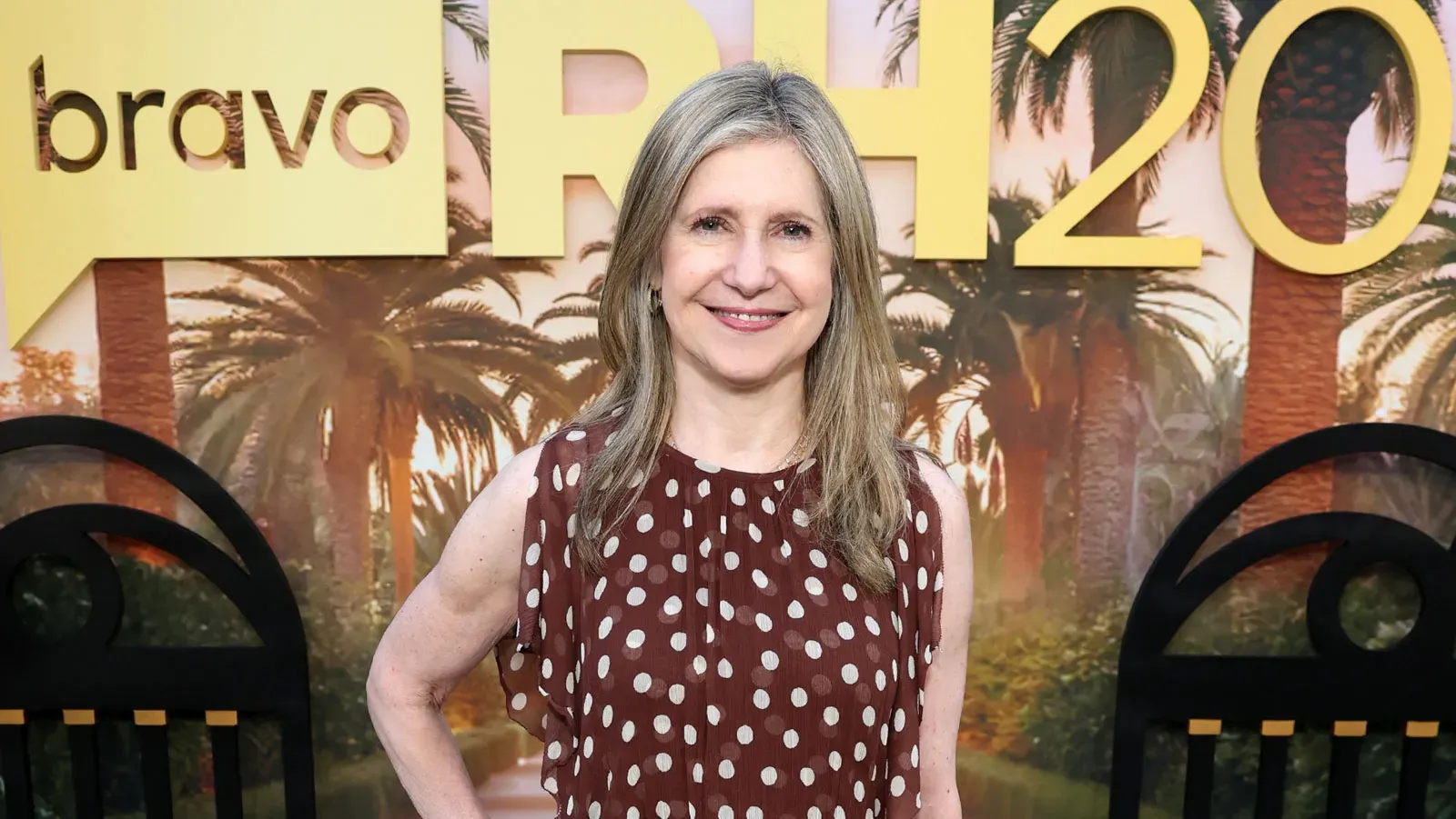 Frances Berwick celebrates 20 years of Real Housewives with Season 20’s RHOC premiere