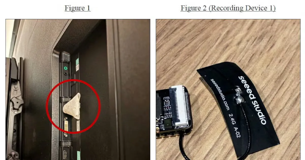 OpenAI engineer arrested for hiding $14 recorder in executive conference room