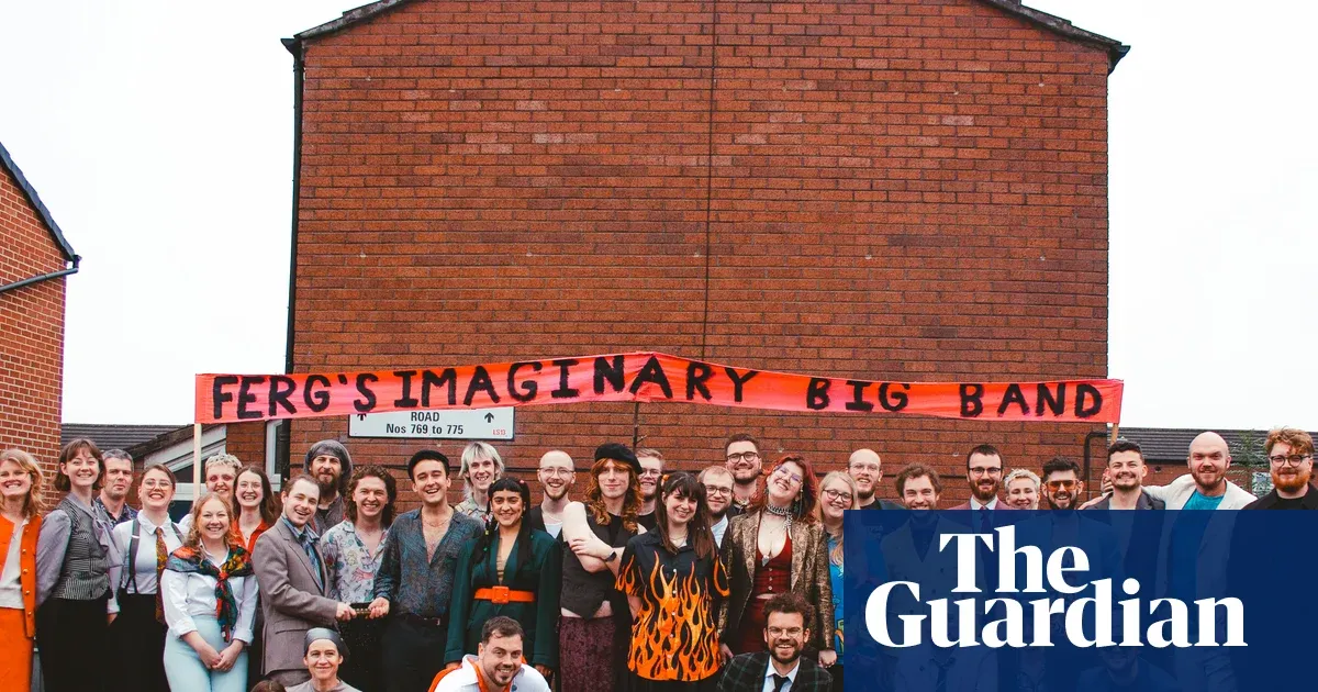 Ferg’s Imaginary Big Band keeps growing to 41-plus members, and somehow still earns gigs