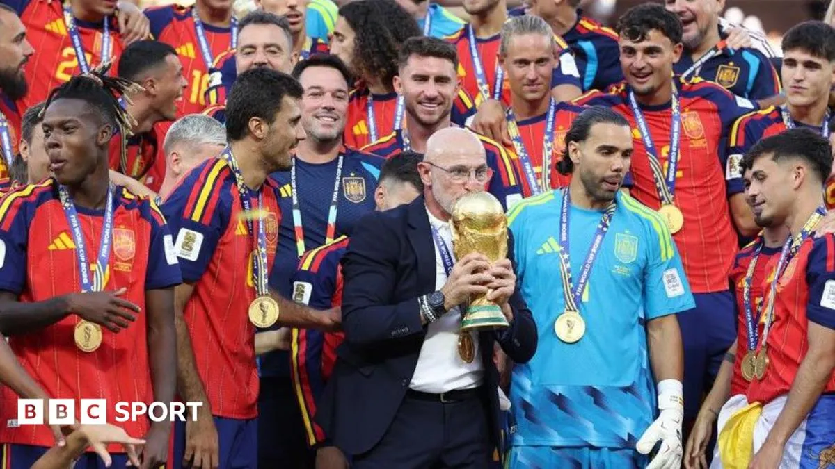 Spain become first to hold men’s and women’s World Cups together, and dominance looks intentional