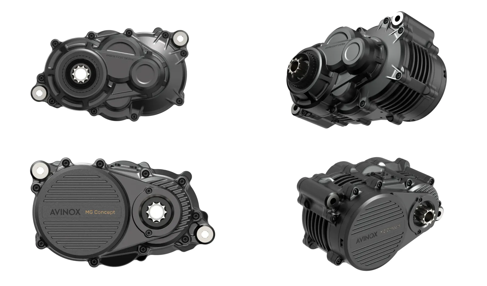 Avinox MG Concept motor tackles e-bike gearing, auto-setting cadence without derailleurs or big cassettes