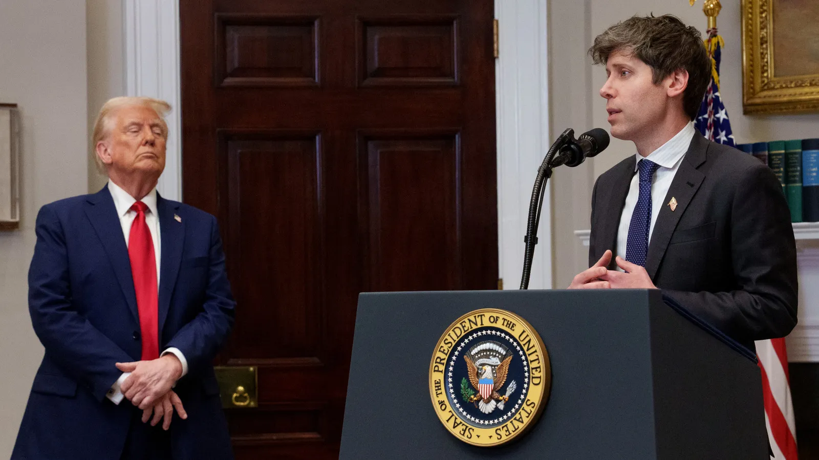 Trump administration reportedly discusses taking a stake in OpenAI, but terms are not set