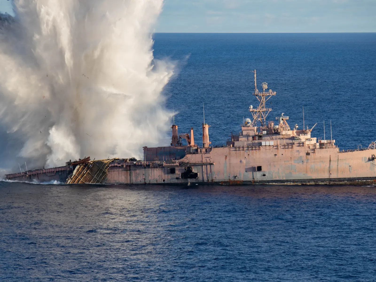 Japan torpedoes USS Juneau again in SINKEX, reviving an 80-year-old Pacific loss