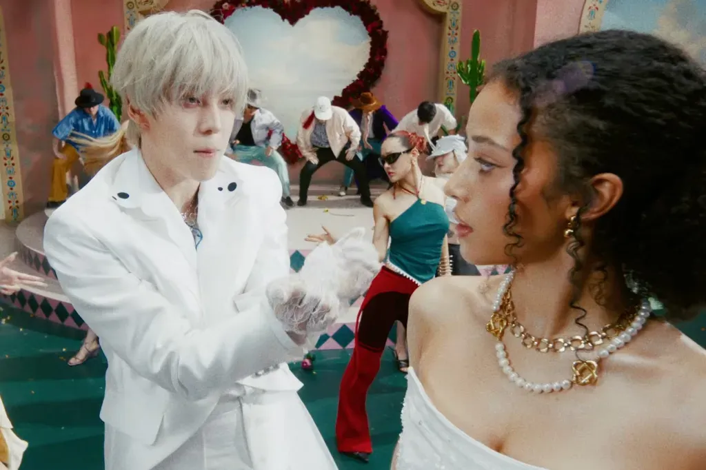 ATEEZ’s “BAD” video turns Chase Infiniti’s wedding into a courtroom power play