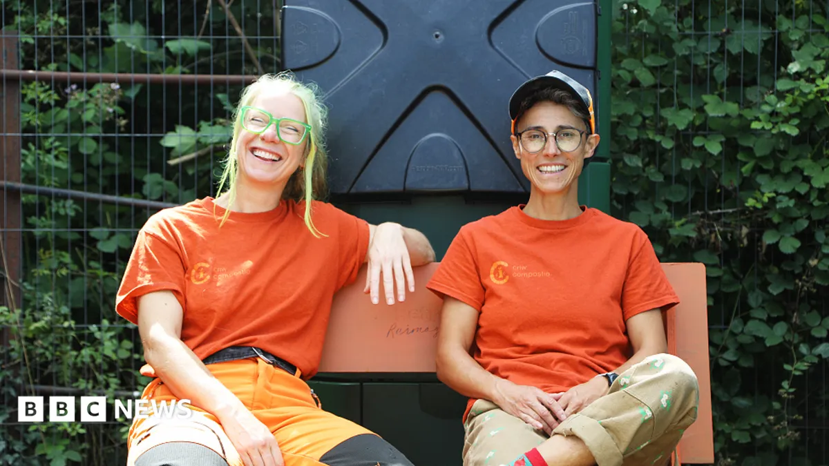 Local composters turn food waste into bedding, keeping waste like water in communities