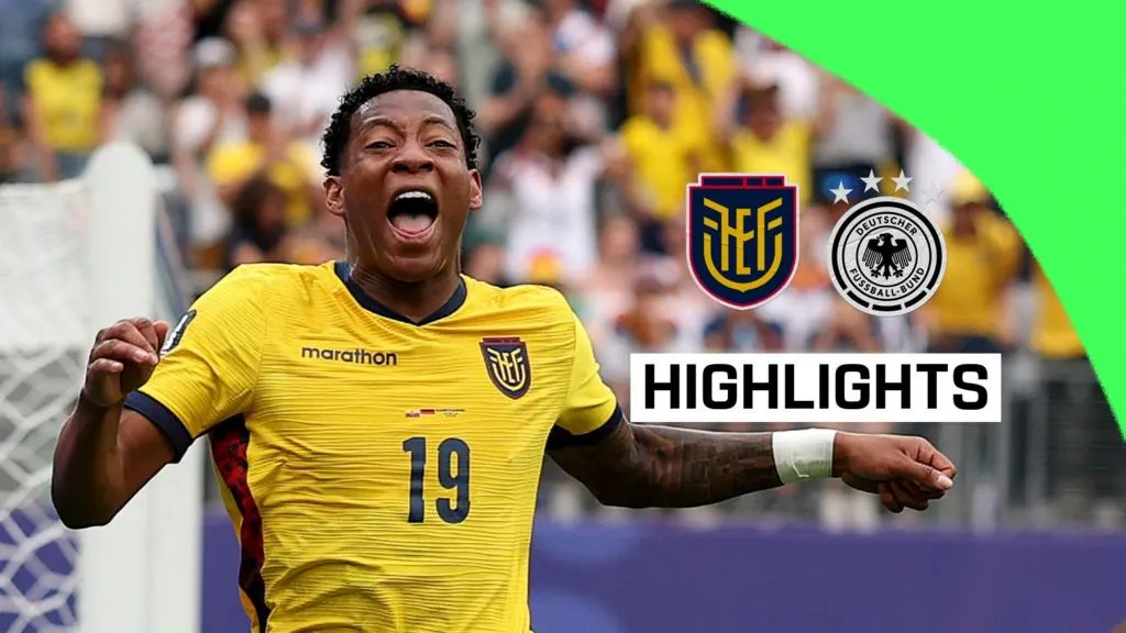 Ecuador’s Angulo and Plata sink Germany 2-1, punching into the World Cup knockout round