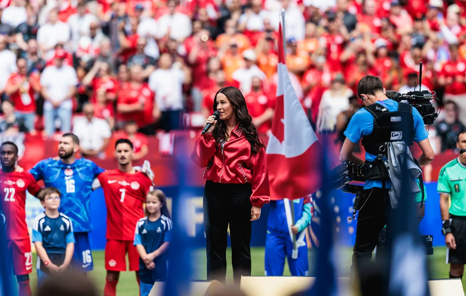 Alanis Morissette and Michael Bublé opened Canada’s 2026 World Cup in Toronto