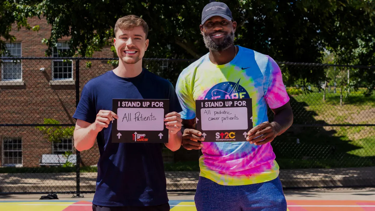 MrBeast launches a cancer wish campaign with LeBron’s assist and three major nonprofits