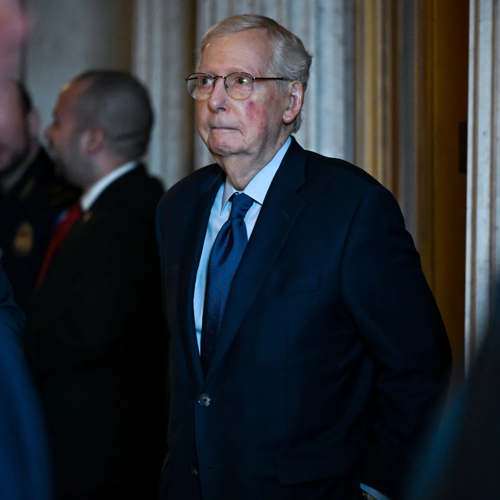 McConnell denies heart attack, says he moved to rehab after fall