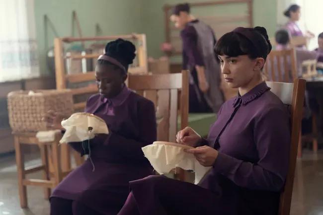 Greta Zozula reimagines Gilead by removing Handmaid's Tale's iconic red