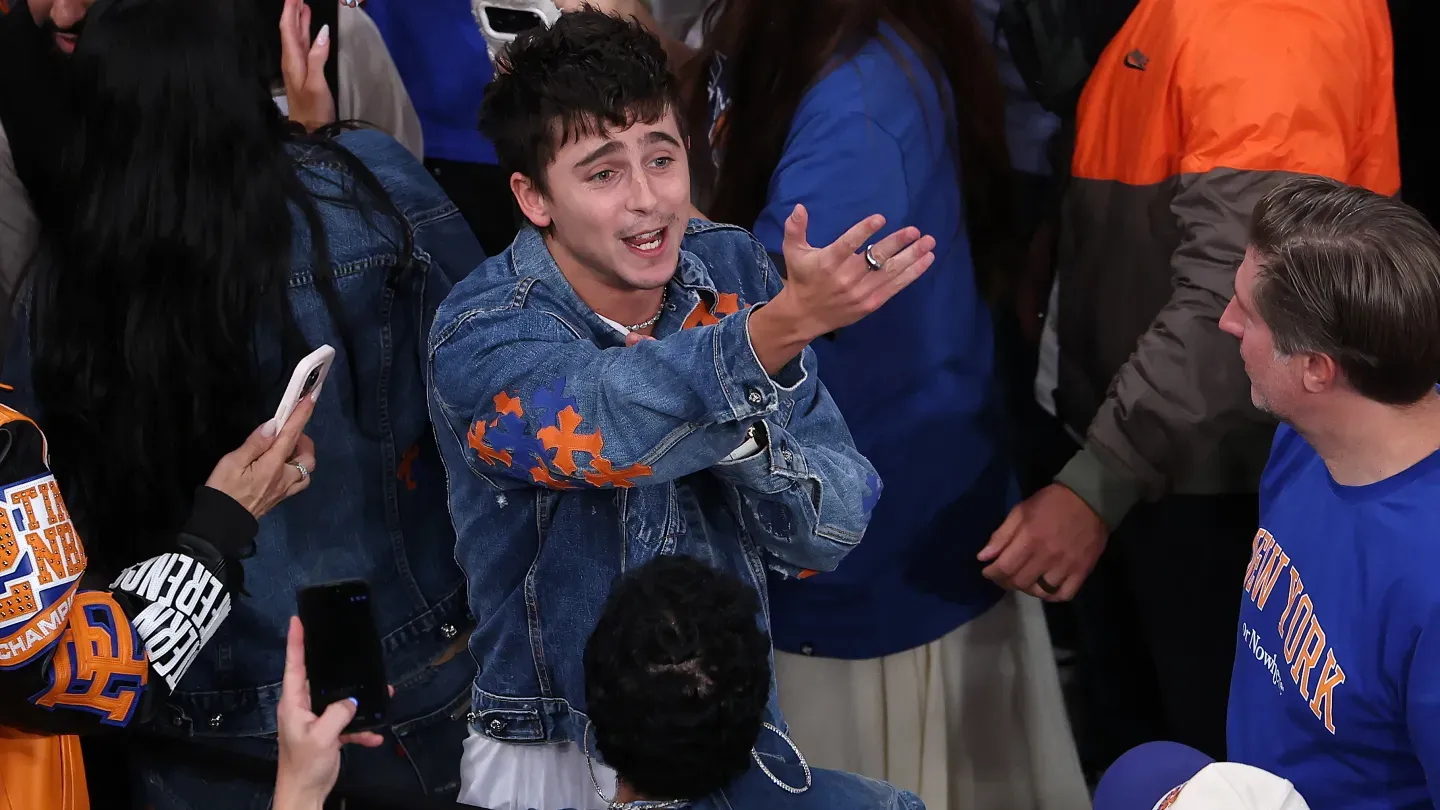 Celebrity Row turns NBA Finals fashion into viral merch, from Chalamet to Taylor Swift