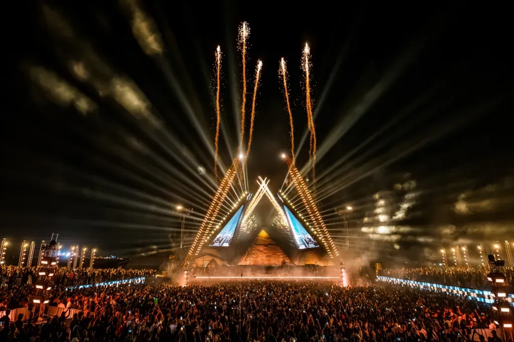 Starlight Festival's Giza debut: 114 countries, one ancient stage
