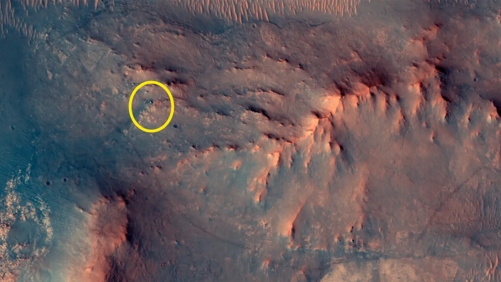 Perseverance drives 26.2 miles on Mars, beating Opportunity's marathon-era record by more than half