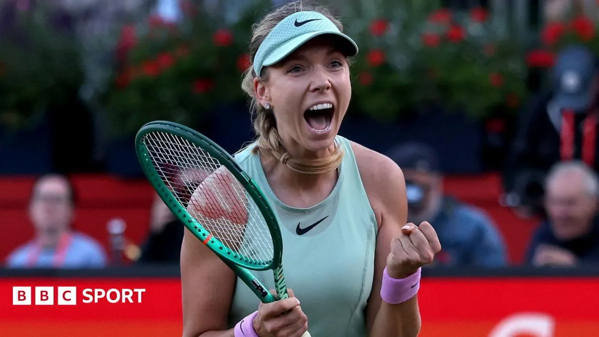 Katie Boulter stuns No. 2 Elena Rybakina at Queen's, reaching the semifinals