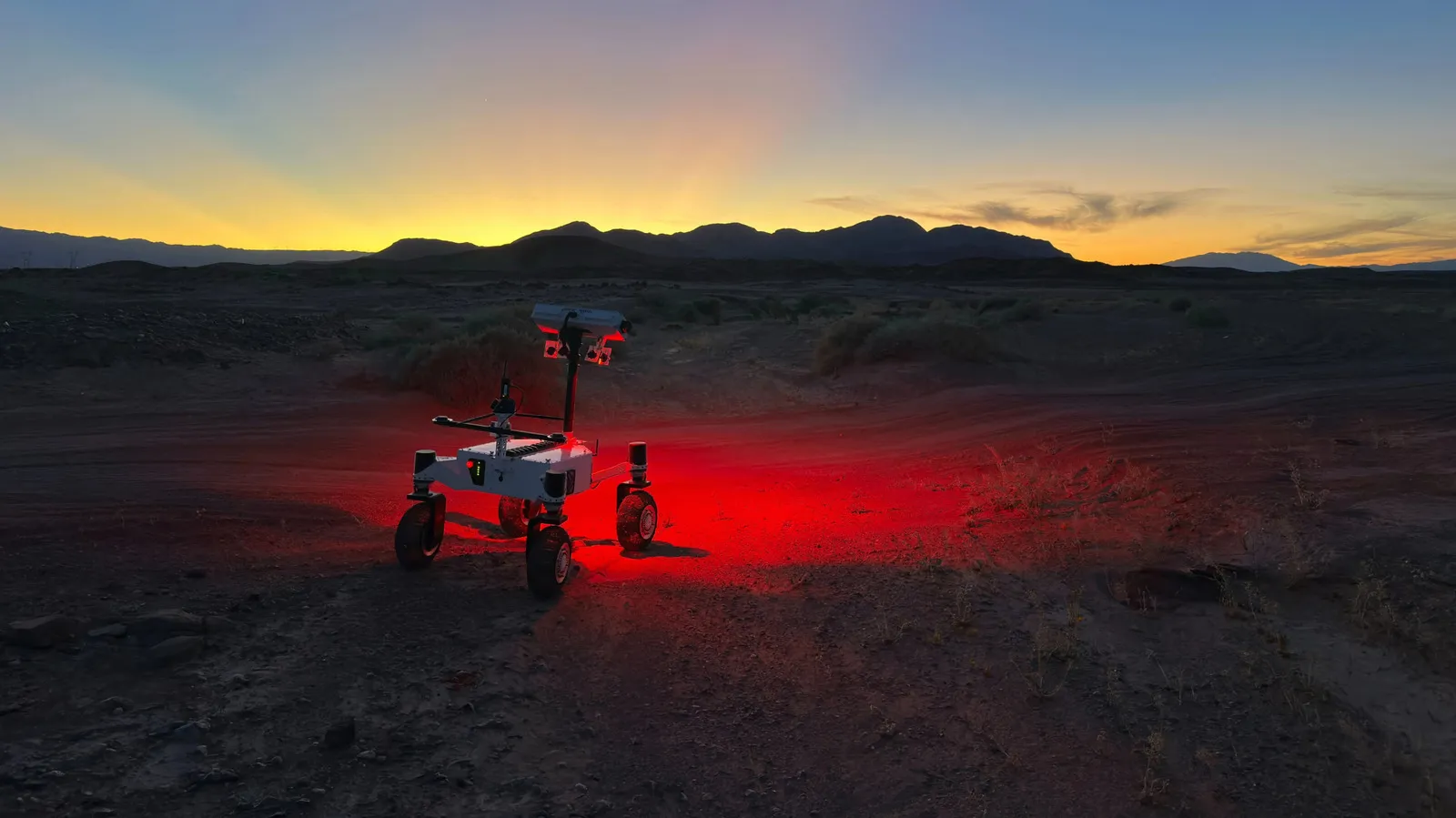 NASA tests Ernest rover that drives faster and lifts wheels to climb obstacles