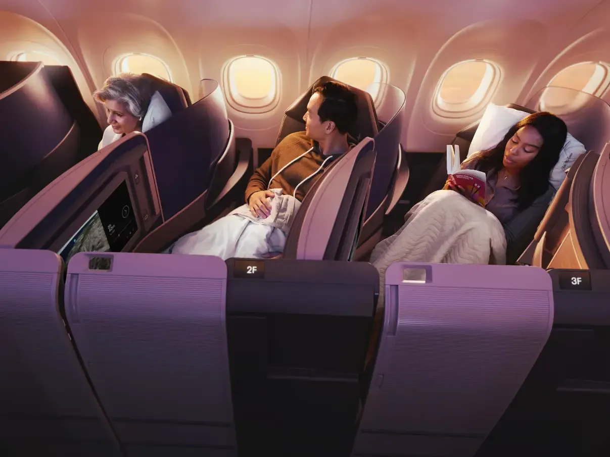 United's A321XLR brings doors, beds, and a snack bar to long-haul flying