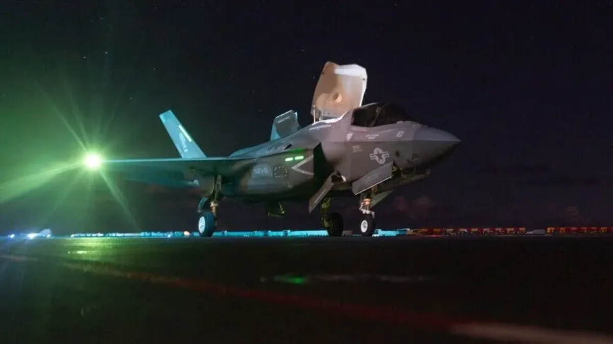 US hits 140 Iran targets after Hormuz ship burns; Gulf strikes widen