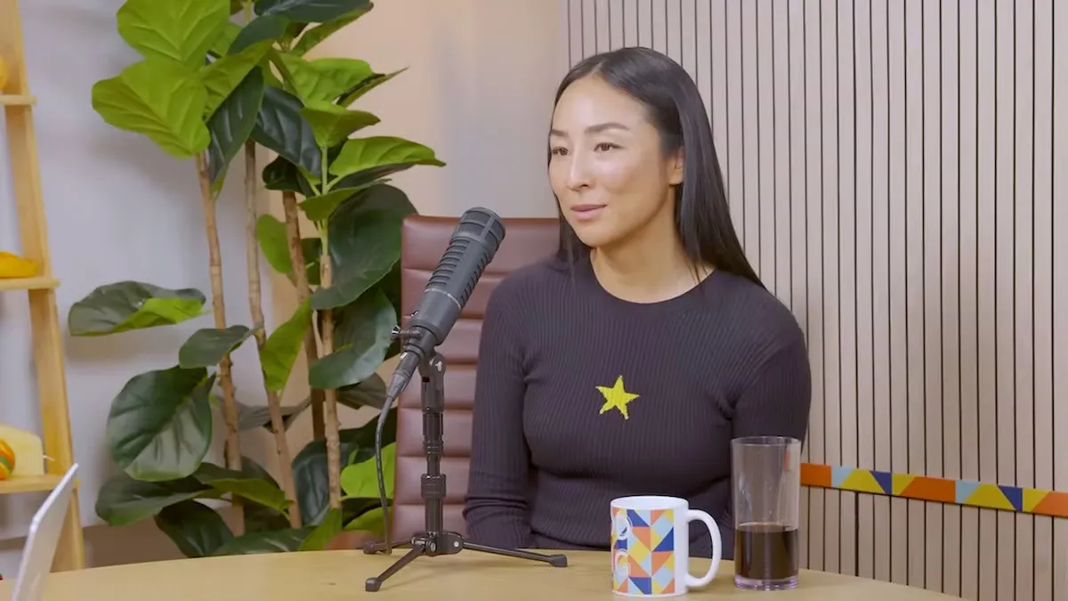 Greta Lee defends Sisters' nail salon joke, saying 'status is inverted' and she controls the moment