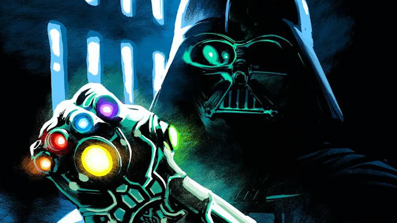 Darth Vader wields the Infinity Gauntlet as Marvel and Star Wars finally cross over