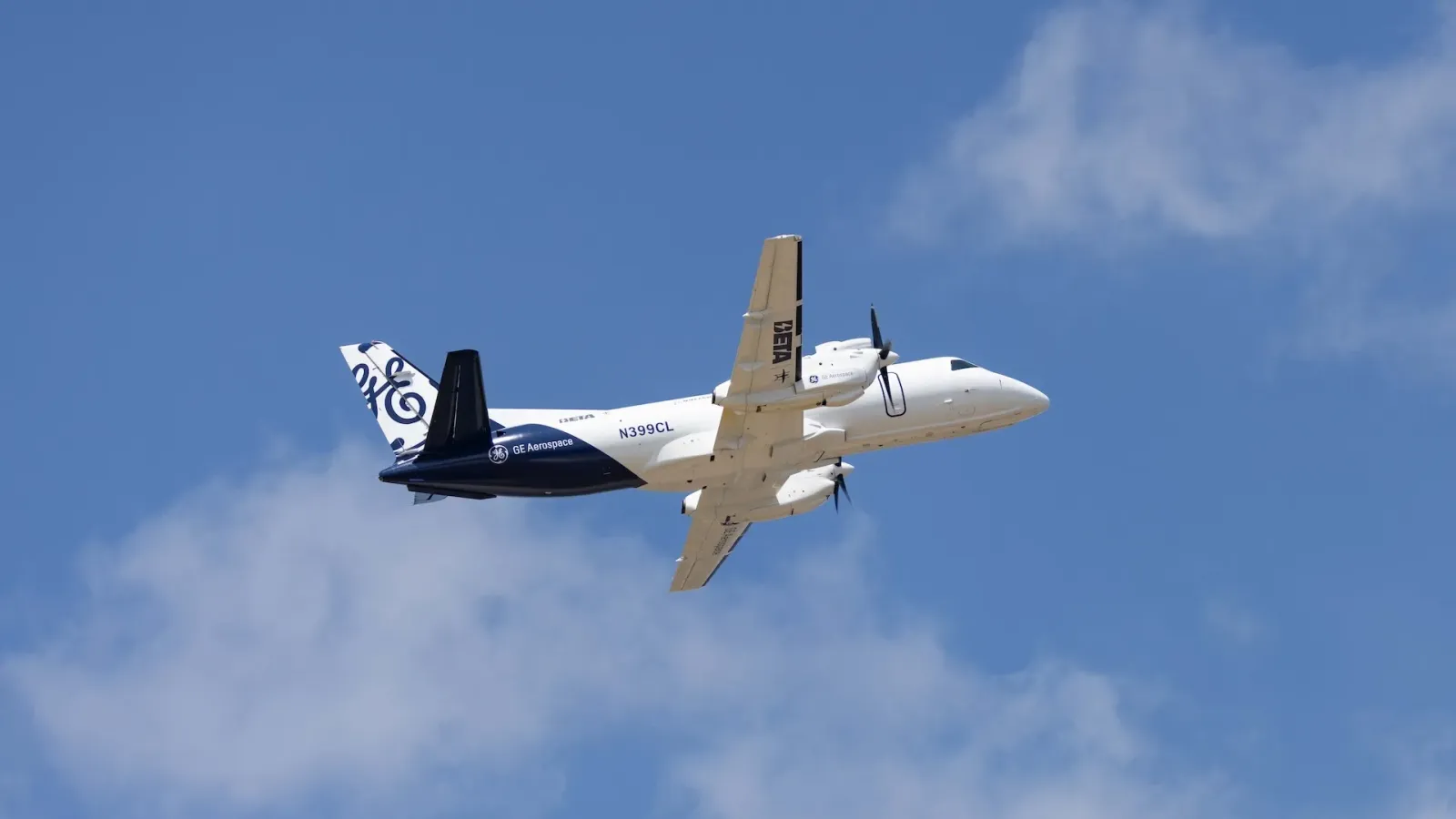 NASA and GE Aerospace fly a megawatt-class hybrid engine on a Saab 340B