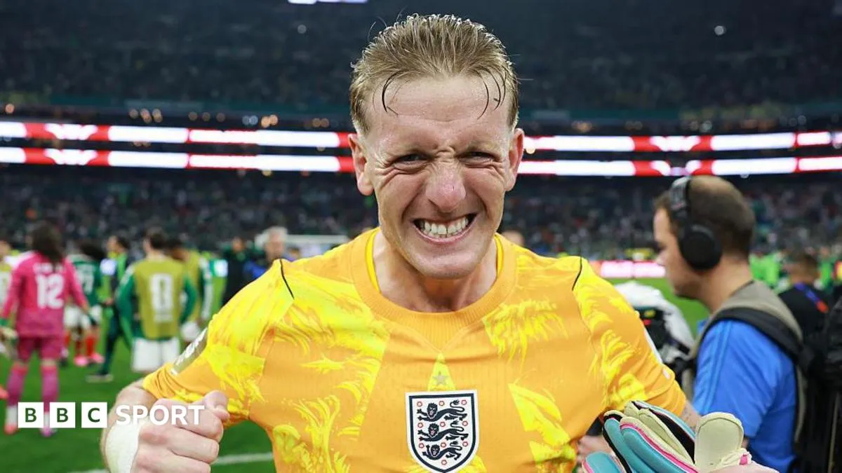 Jordan Pickford earns his World Cup credit, and Phil McNulty says it’s overdue