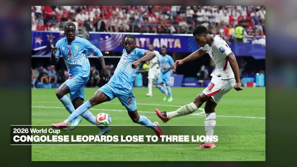 Kane's two goals in Atlanta flip the World Cup tie and sink Congo's Leopards
