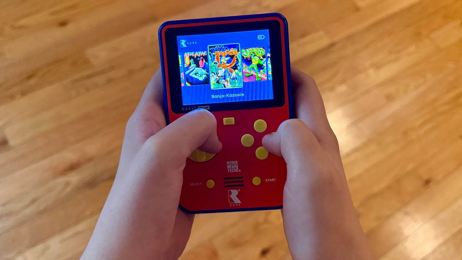 Rare’s 1998 Banjo-Kazooie runs natively on a pocket device, no analog stick required