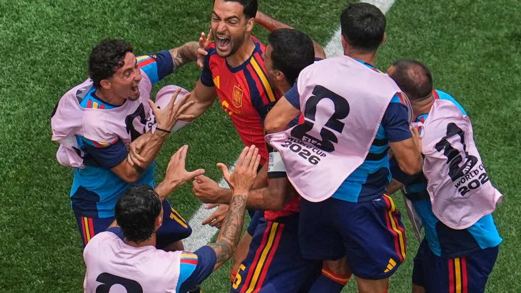 Mikel Merino’s late winner sends Spain past Belgium, sets France semi-final