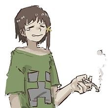 v