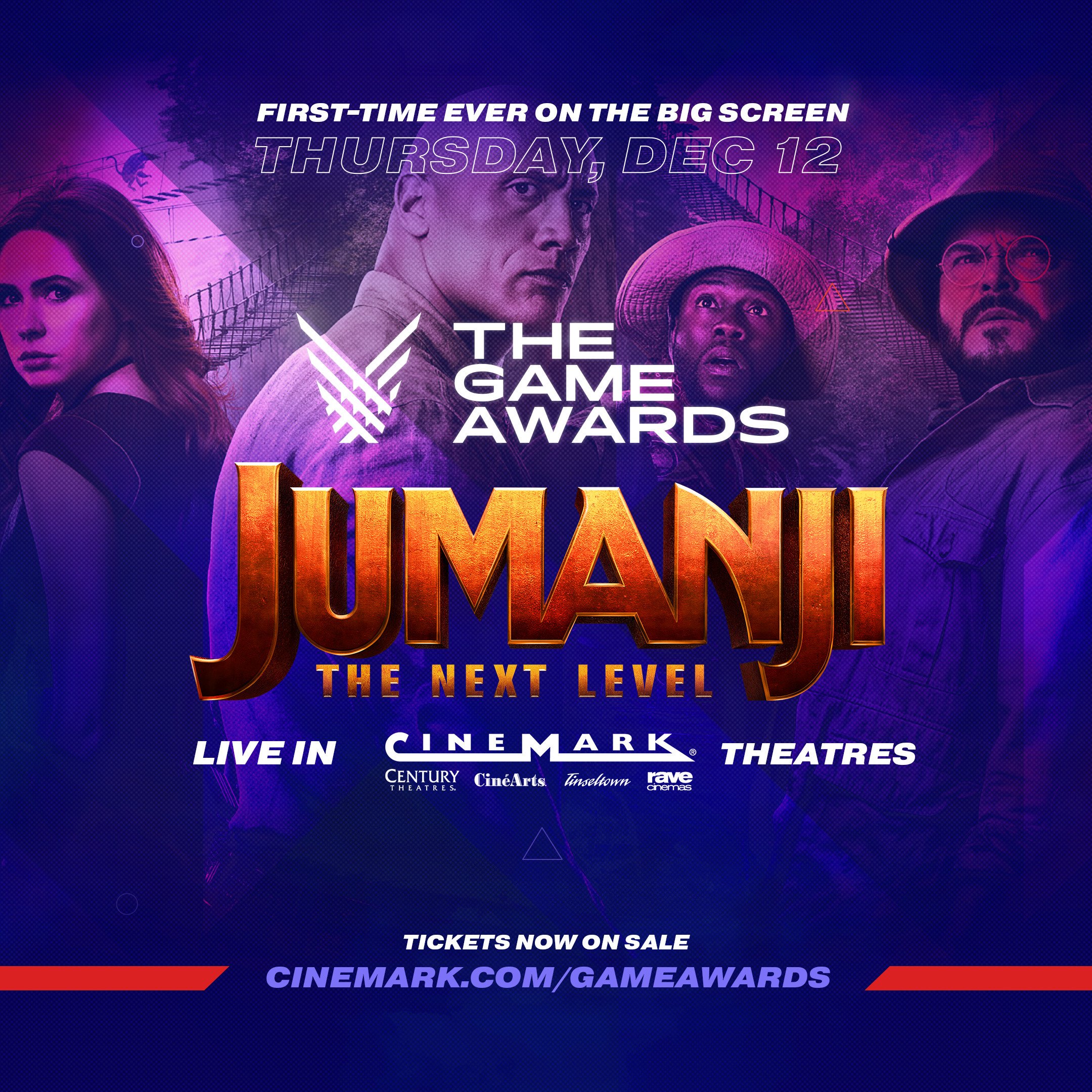 See The Game Awards Live In 53 Movie Theaters News The Game Awards