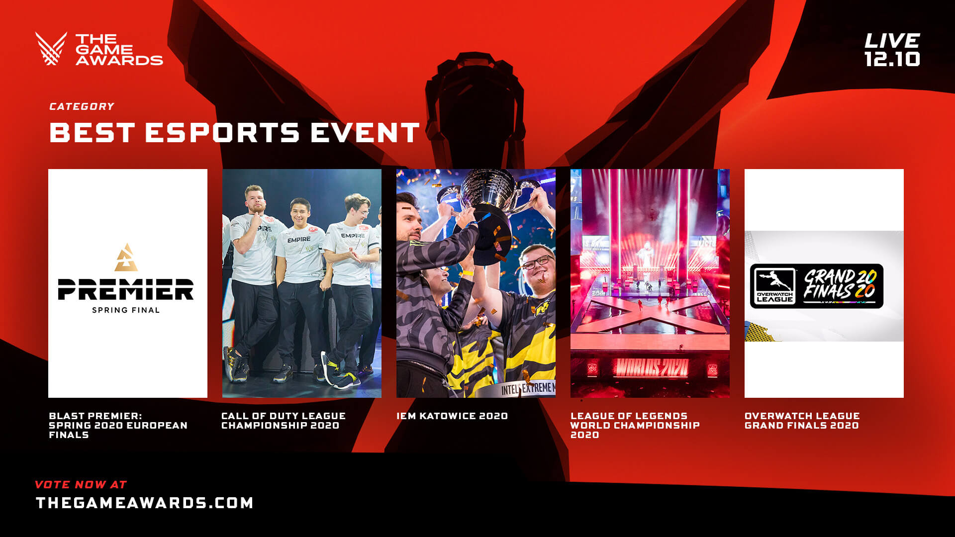 Best Esports Event Nominees The Game Awards