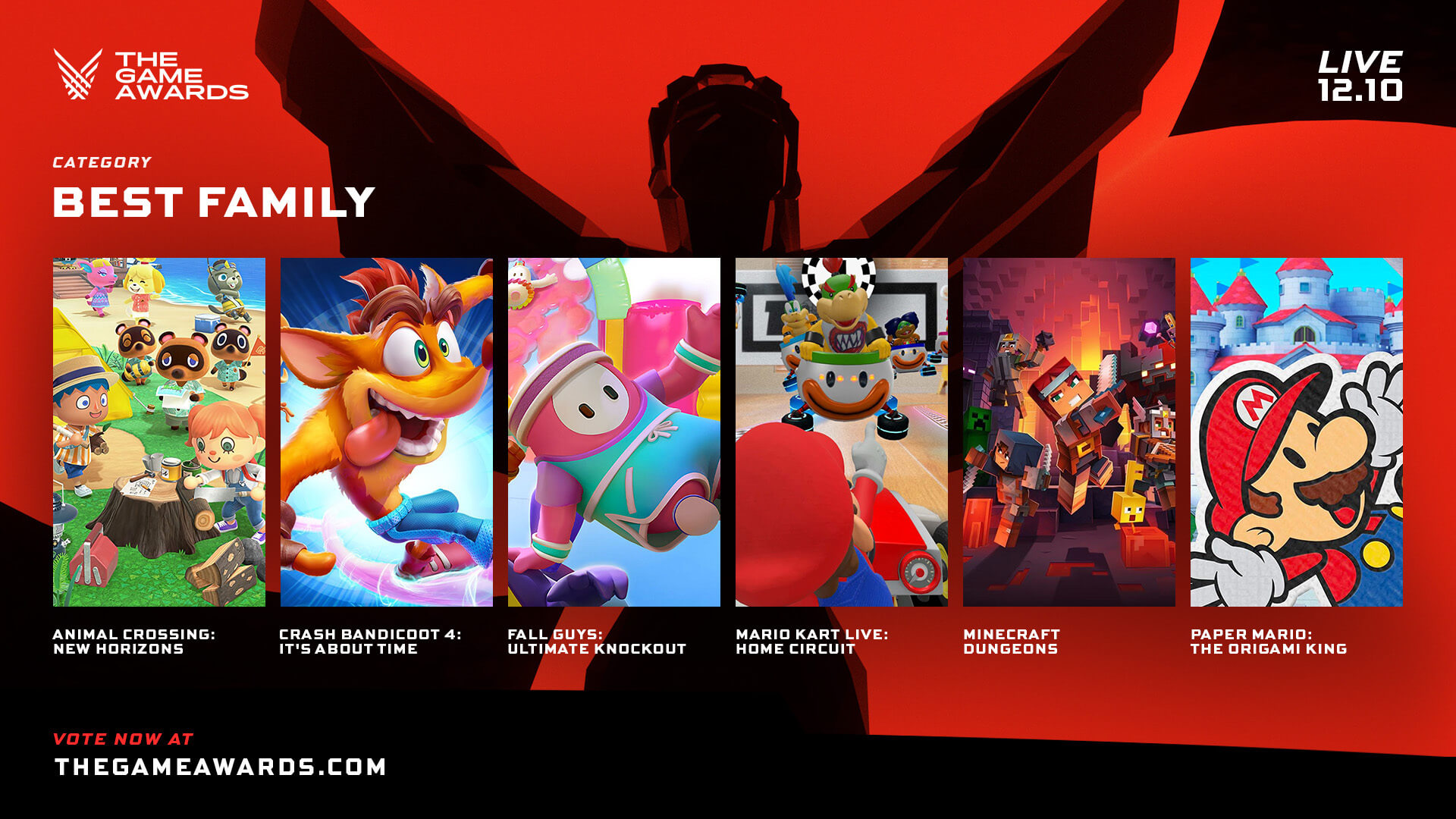 Best Family Nominees The Game Awards