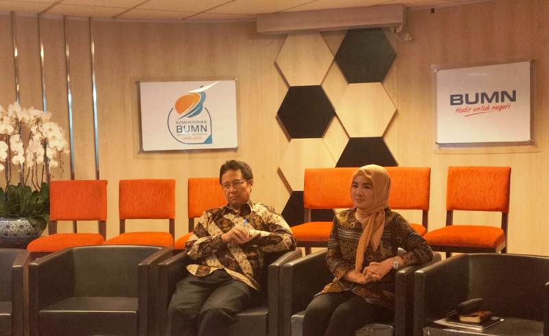 Wamen BUMN dan Dirut Pertamina