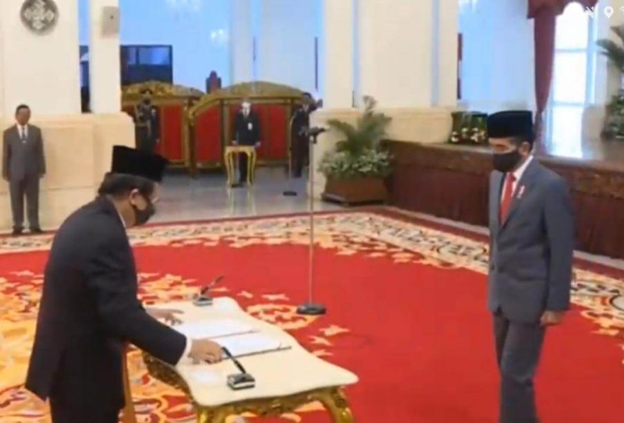 Pelantikan Kepala PPATK Dian Ediana Rae oleh Presiden Joko Widodo