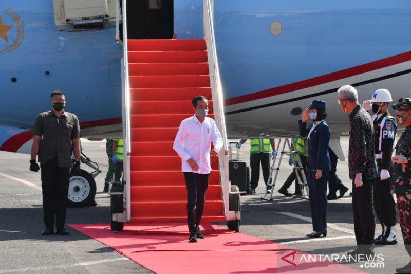 Kunjungan Presiden Joko Widodo ke Jawa Tengah