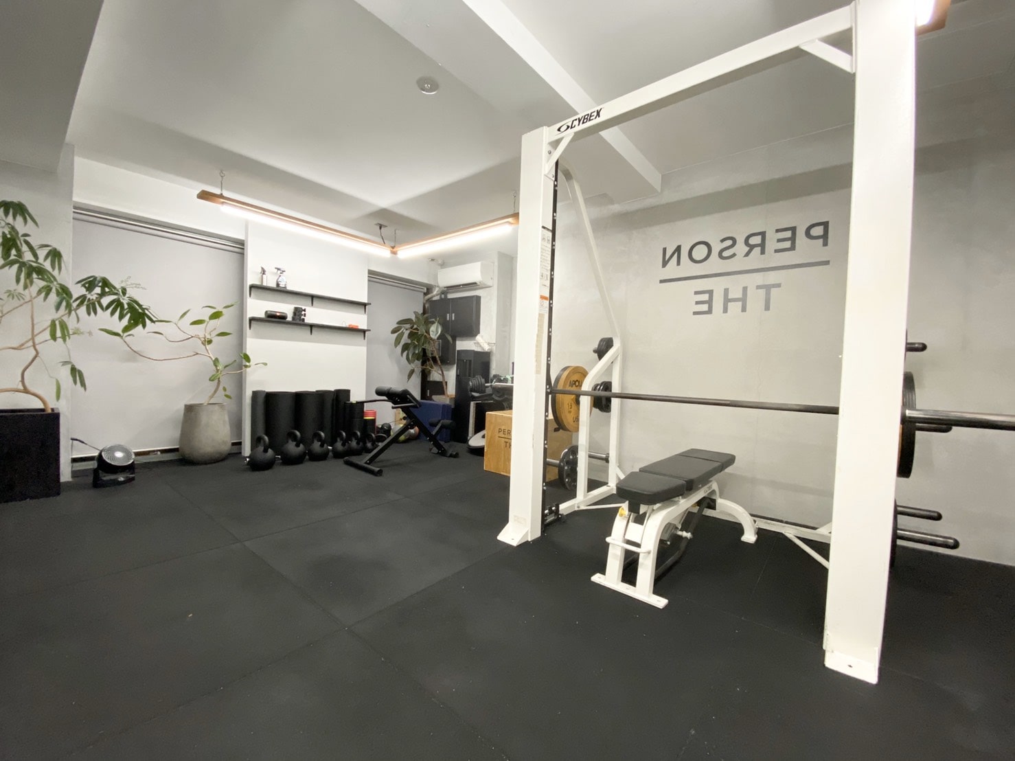 THE PERSONレンタルジム千駄ヶ谷の内観