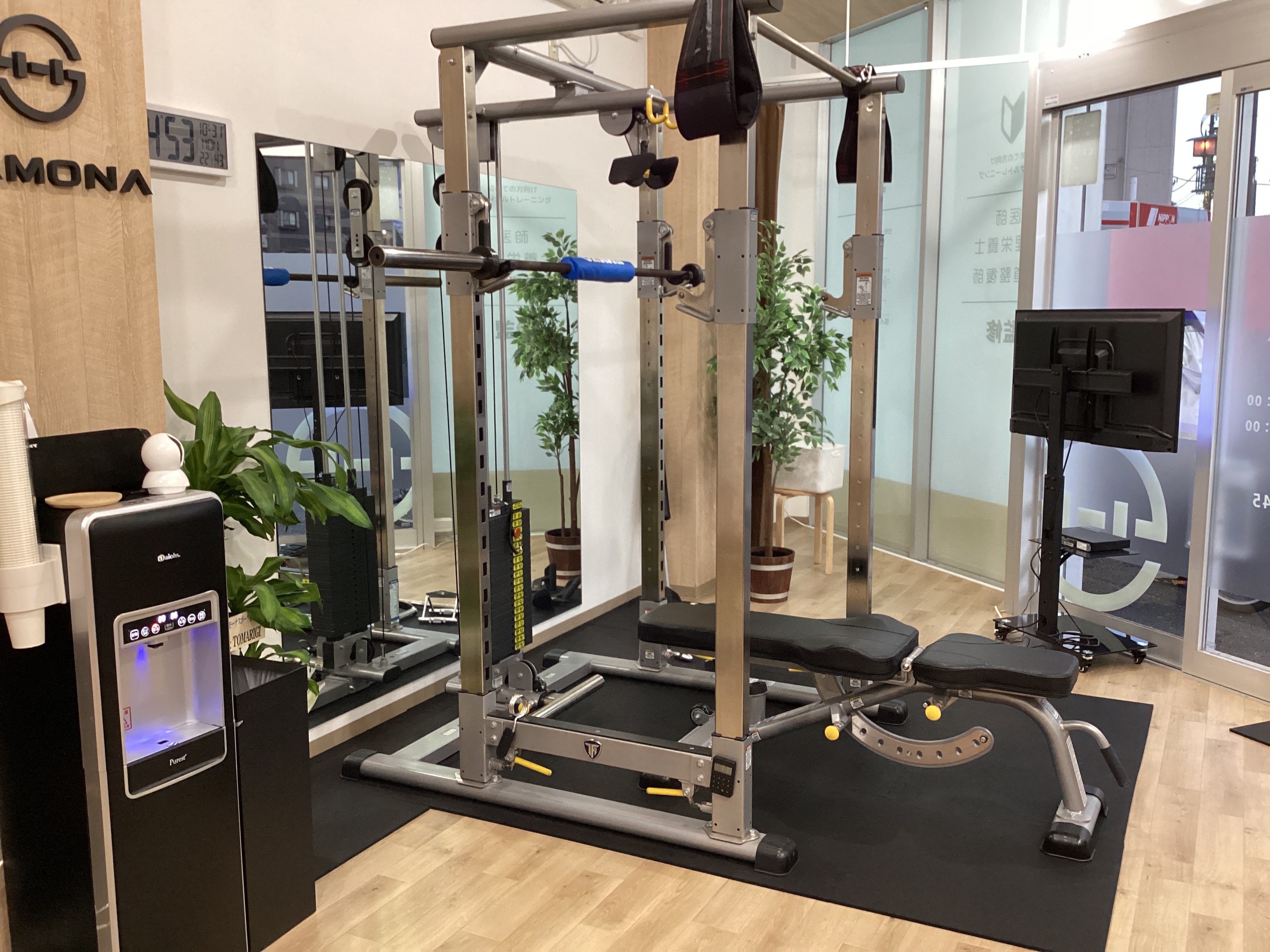 THE PERSONレンタルジム大島2の内観