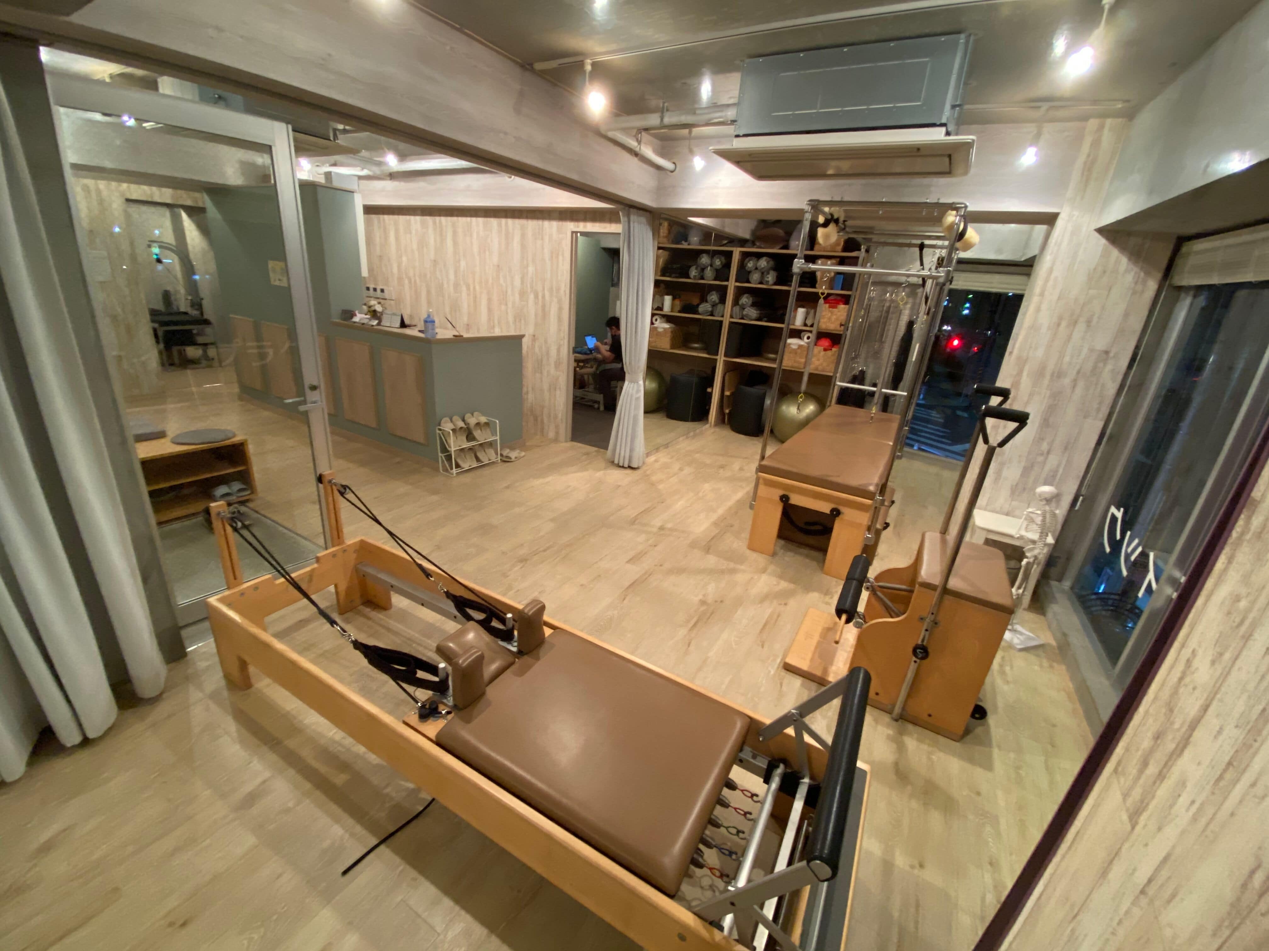 充実のピラティスマシンラインナップ