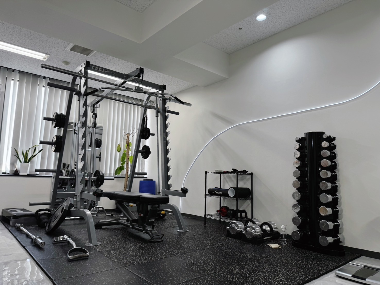 THE PERSONレンタルジムThe3rdGYM 東新宿・大久保の内観