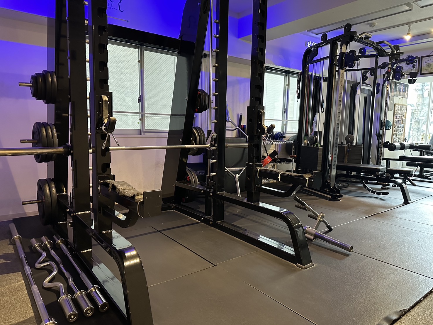 THE PERSONレンタルジム銀座2丁目の内観