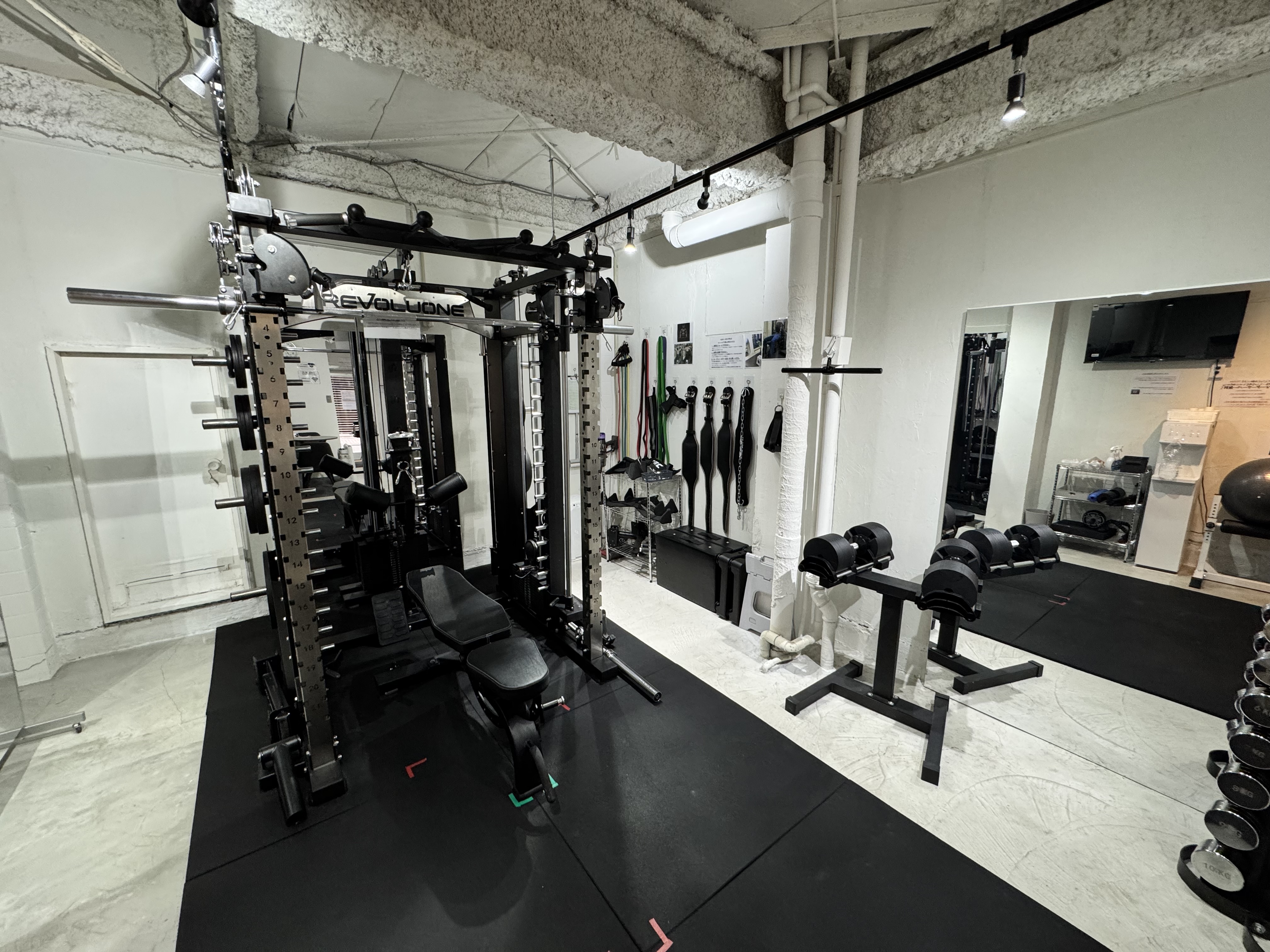 THE PERSONレンタルジム銀座4丁目の設備