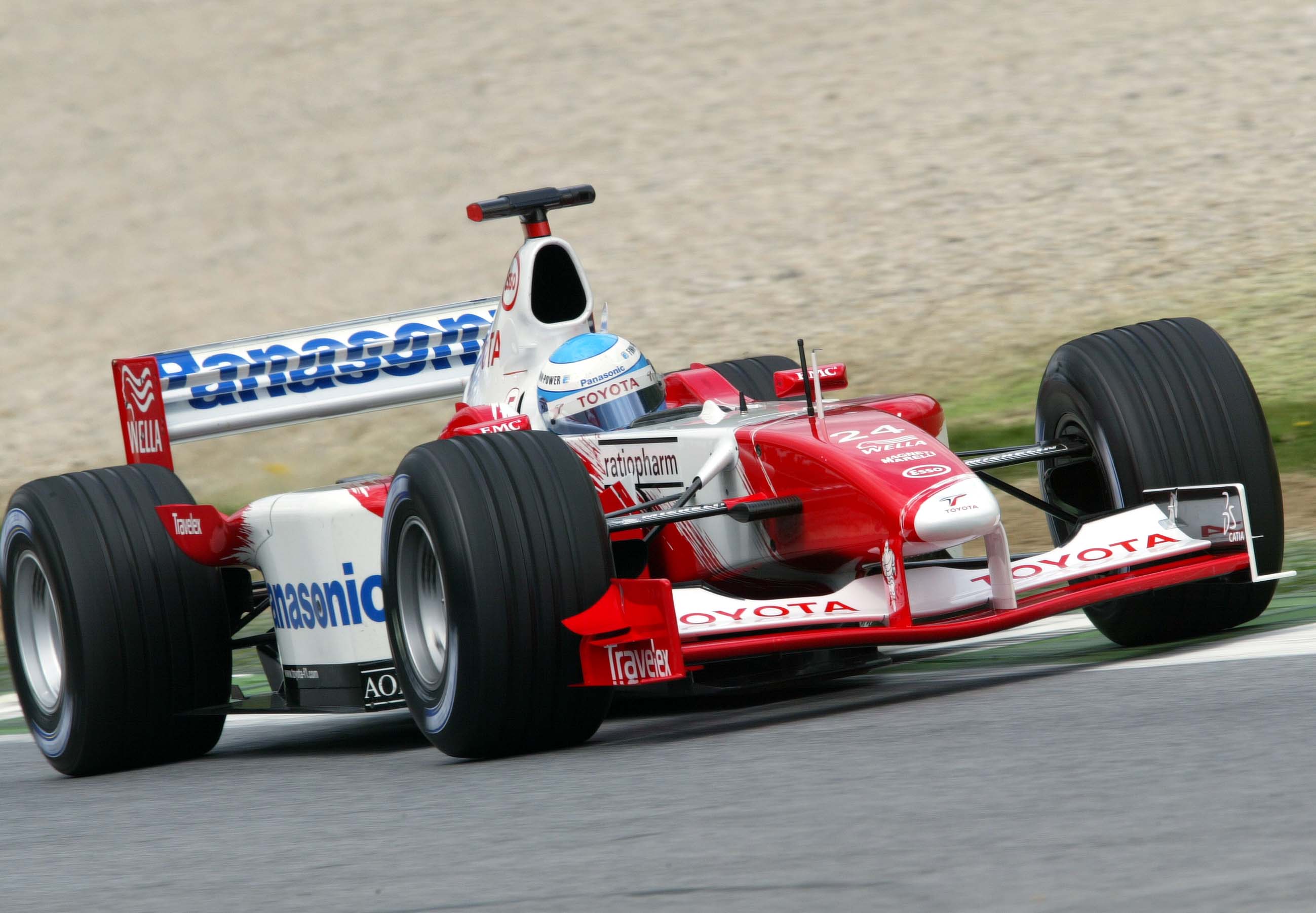 Mika Salo Toyota Austrian Grand Prix 2002