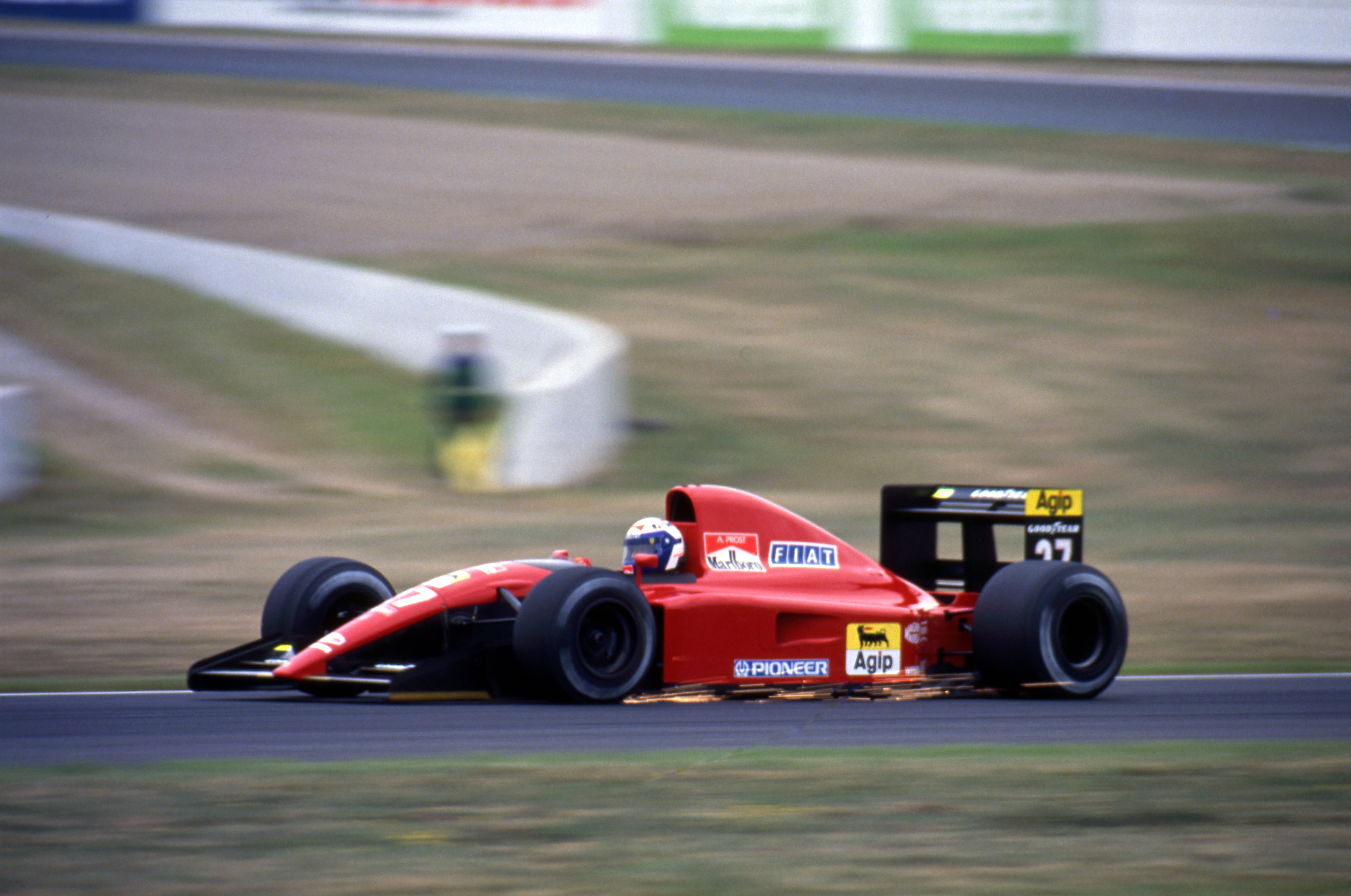 Alain Prost Ferrari French Grand Prix 1991 Magny-Cours