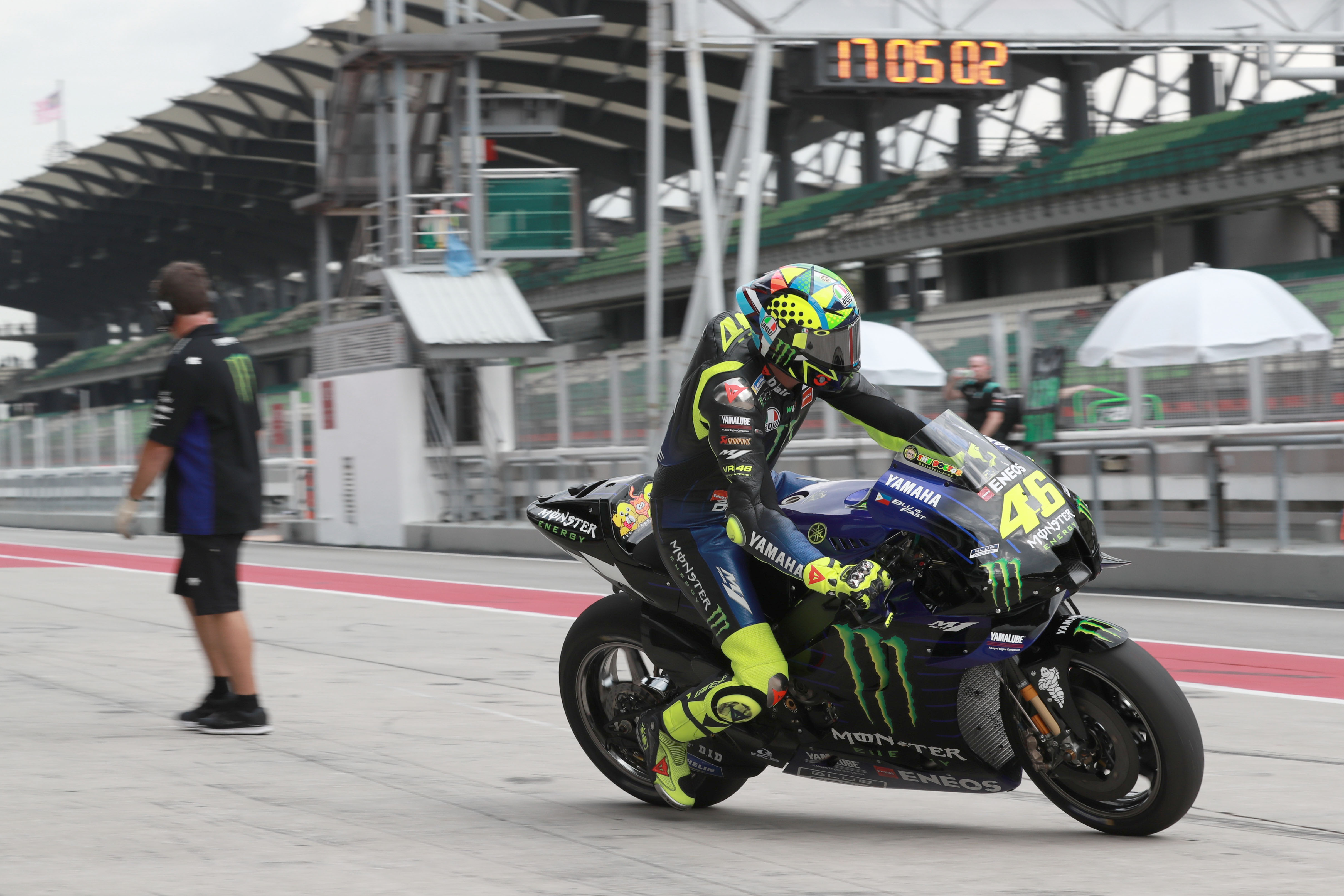 Valentino Rossi Yamaha Sepang MotoGP test 2020