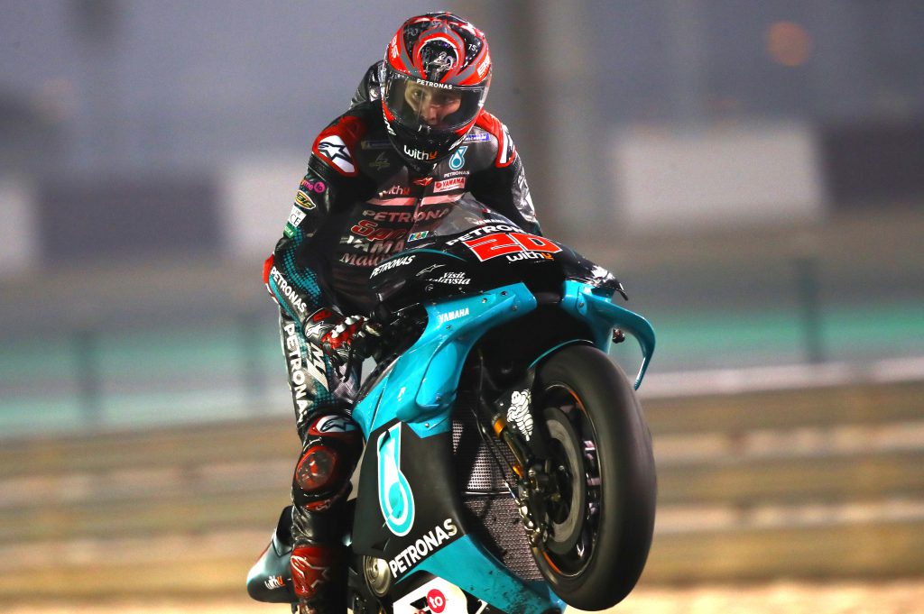 Quartararo quickest in Qatar on day two