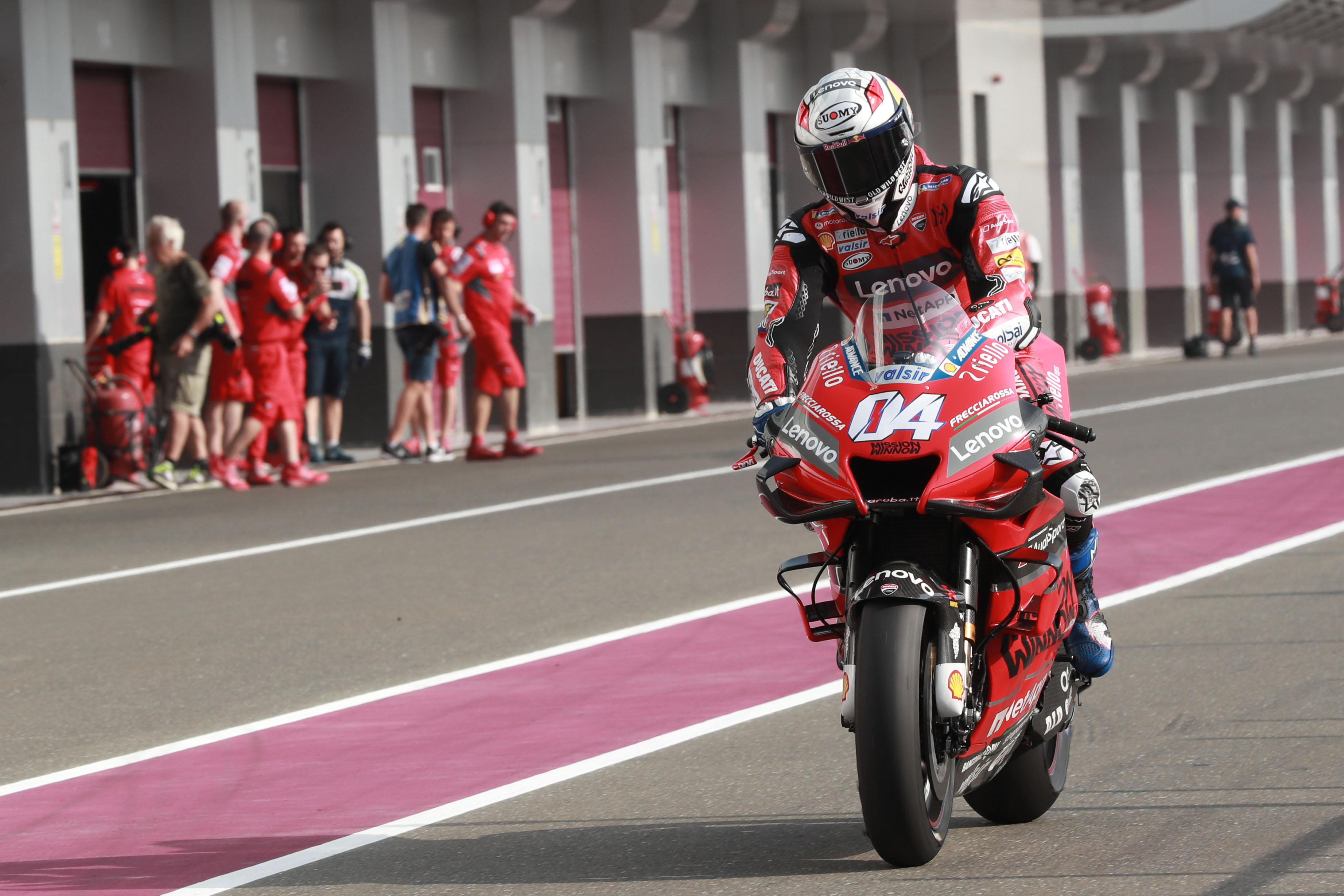 Andrea Dovizioso Ducati MotoGP testing 2020