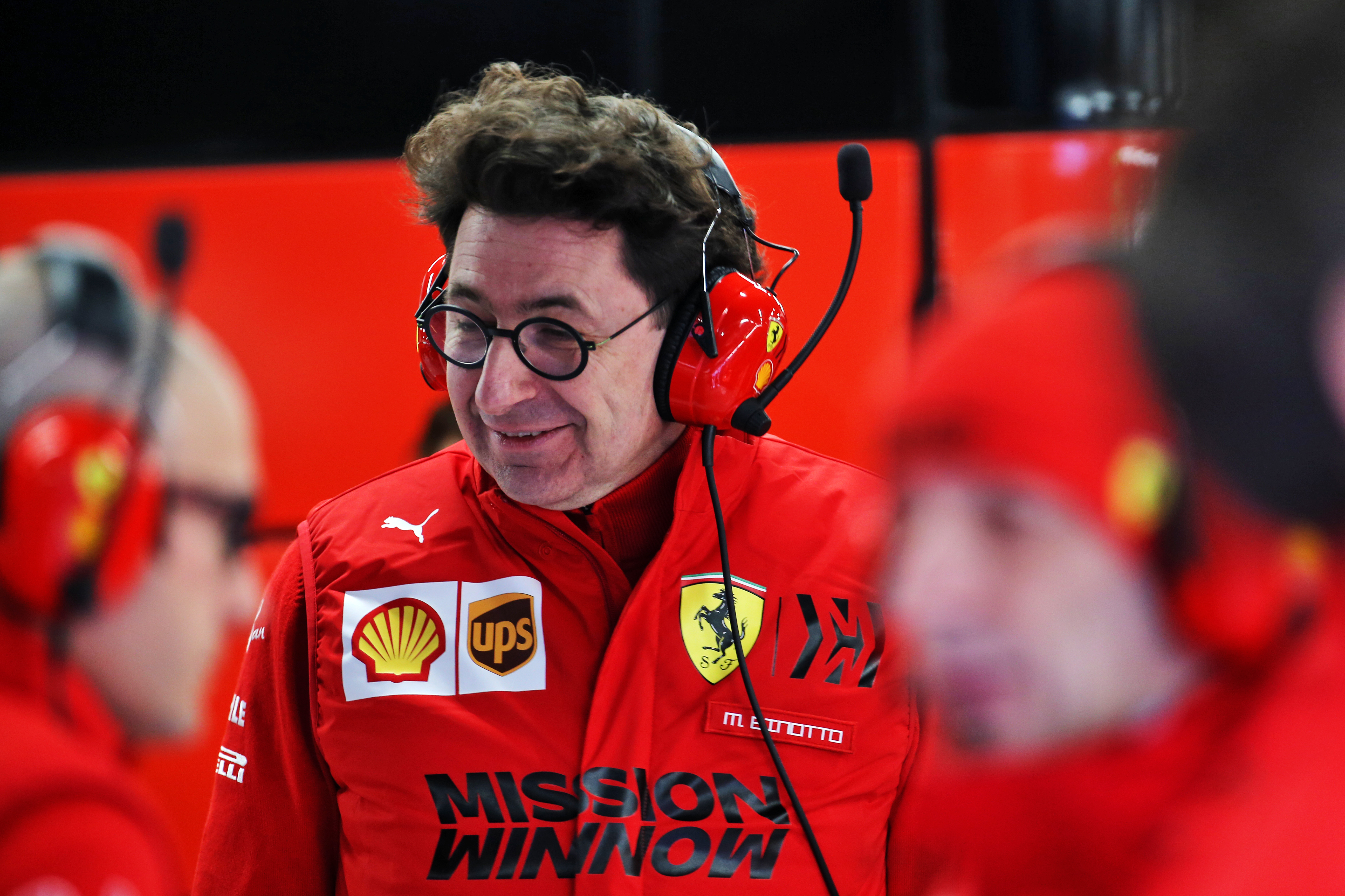 Mattia Binotto Ferrari F1 testing 2020