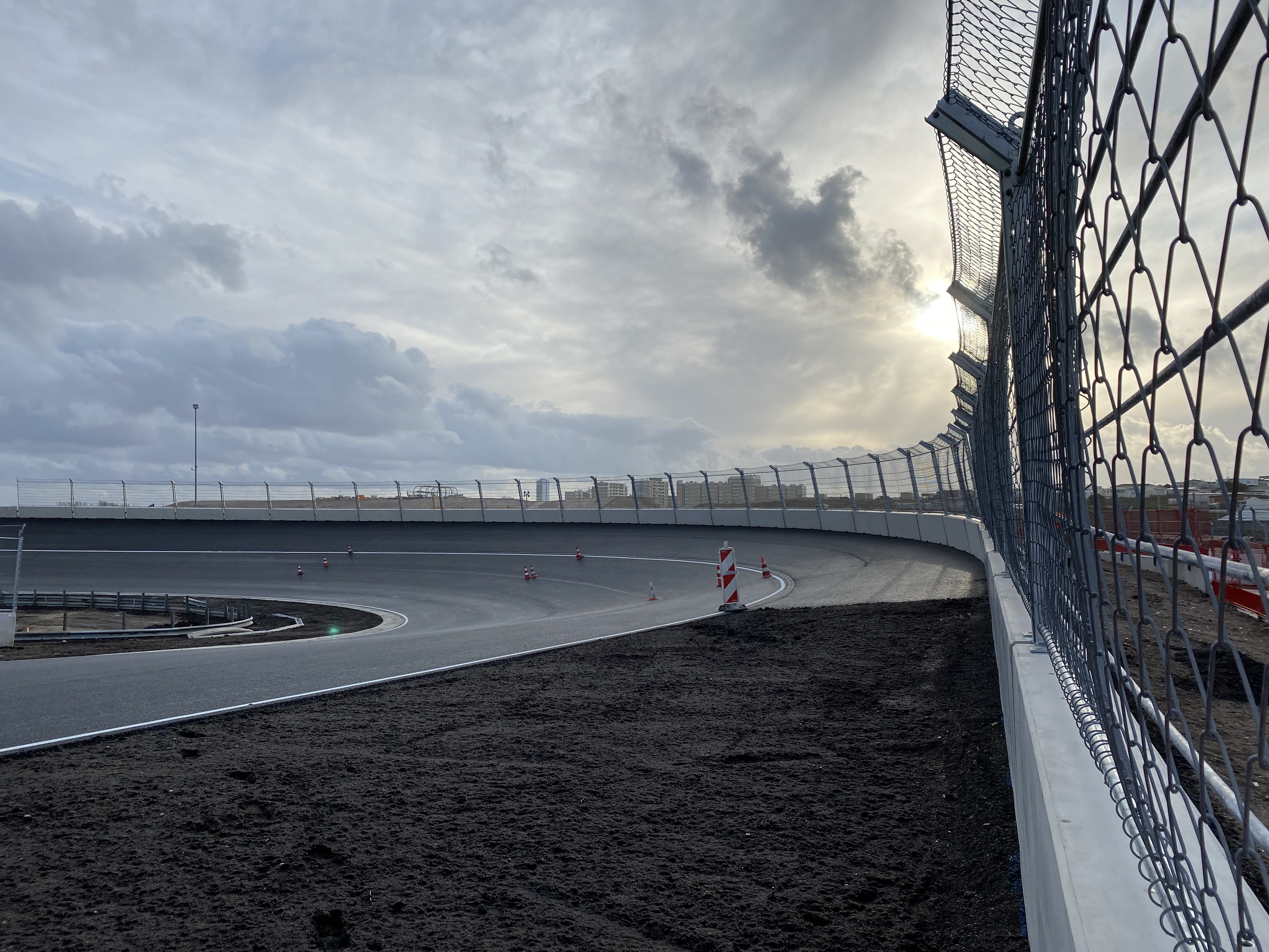 Zandvoort banked corner