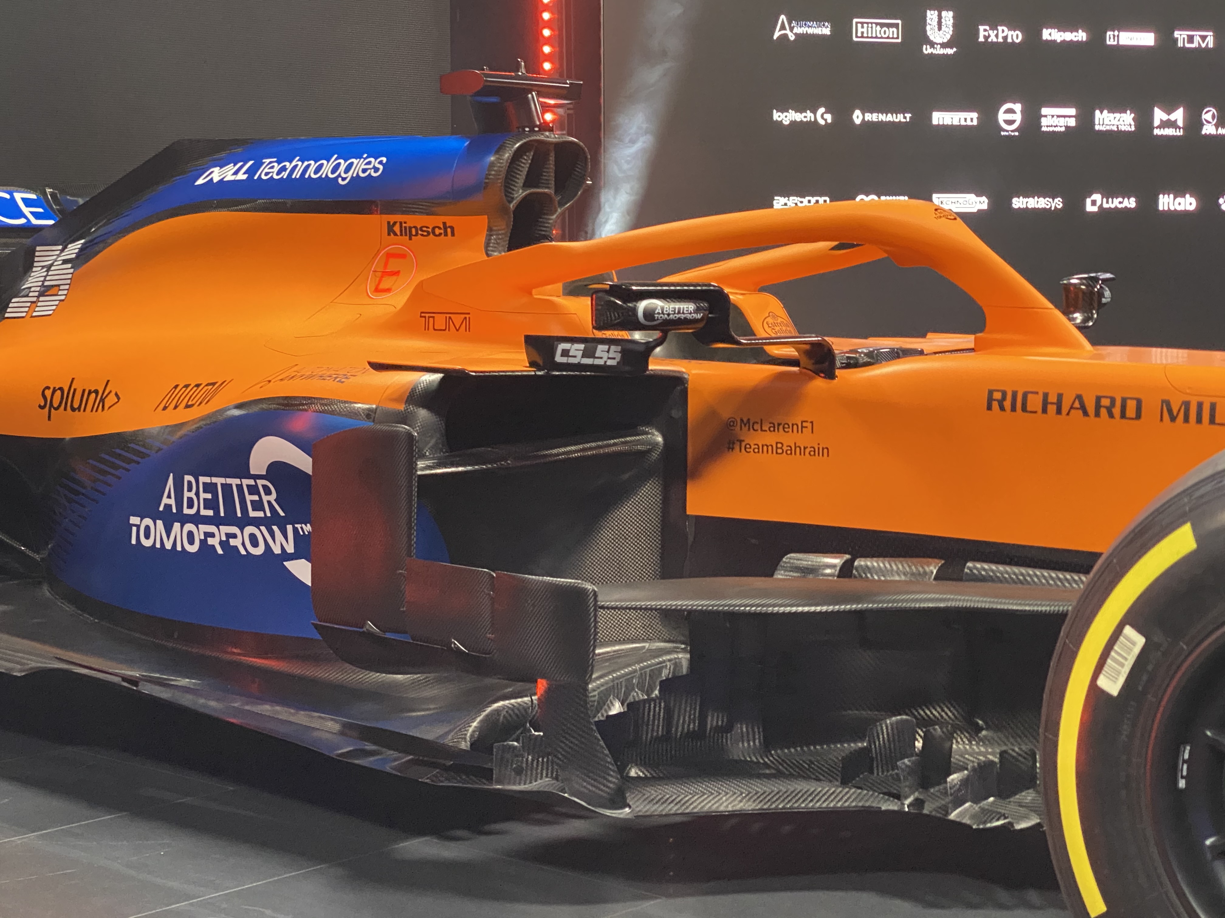 McLaren 2020 F1 car launch