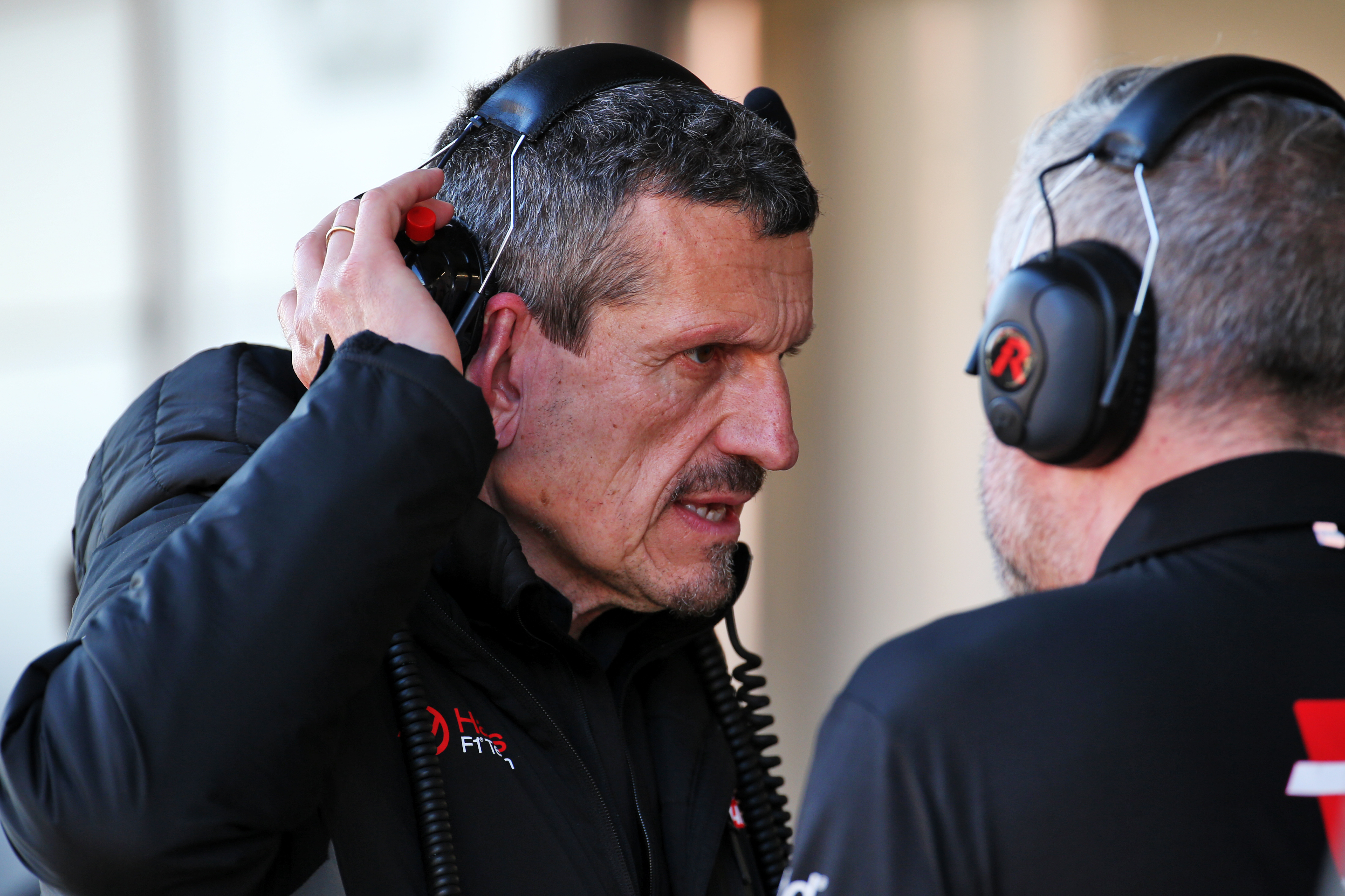 Guenther Steiner Haas F1 testing Barcelona 2020